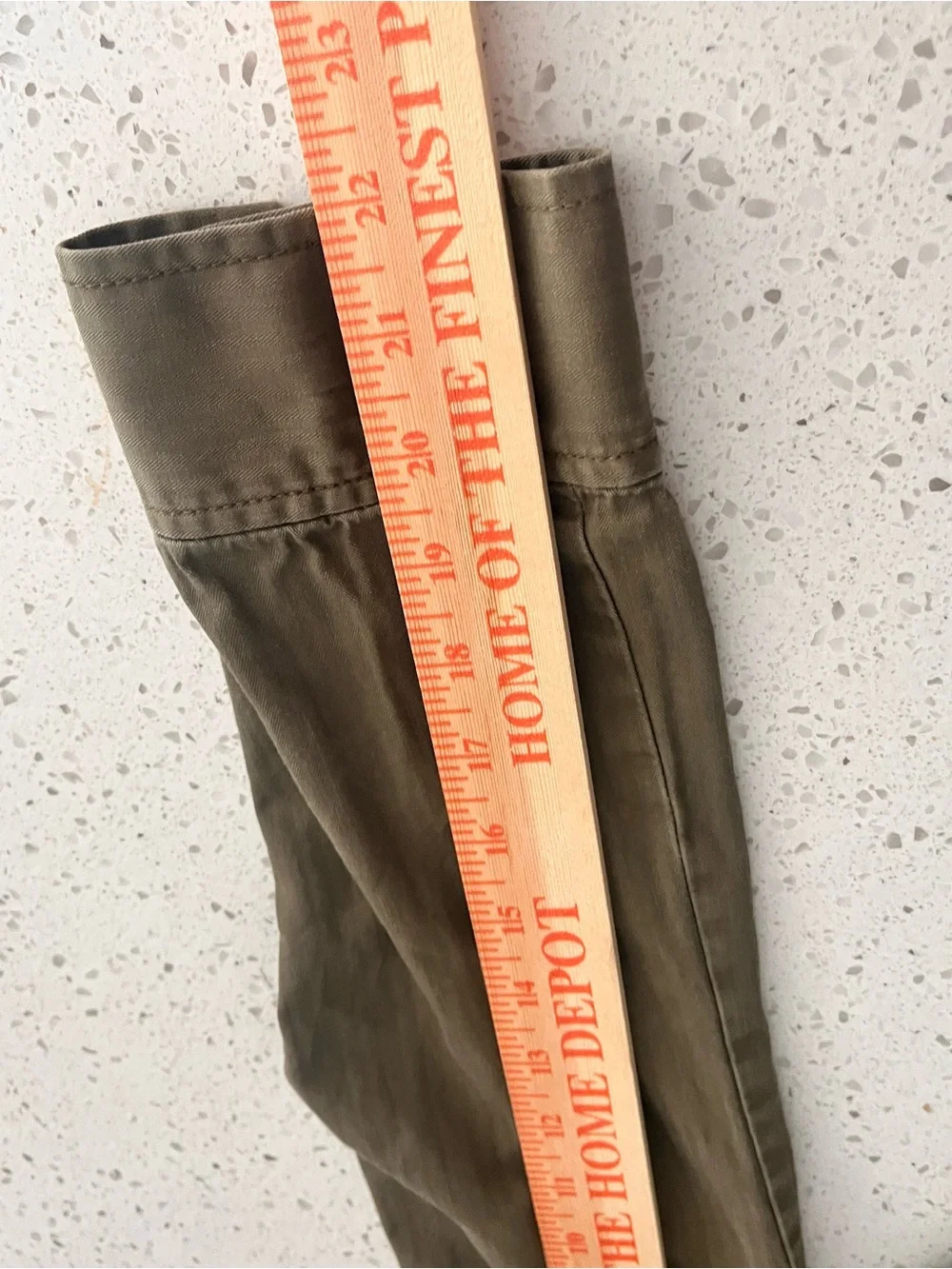 J. Crew Olive Utility Jacket with Drawstring Waist 100% cotton